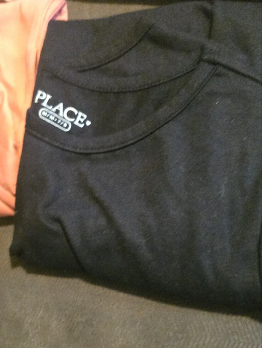 Place Girls Coral 'LOVE' Long Sleeve Top